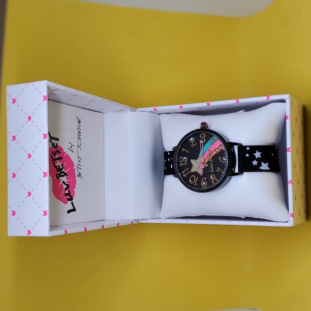 Luv Betsey by Betsey Johnson Stars Watch